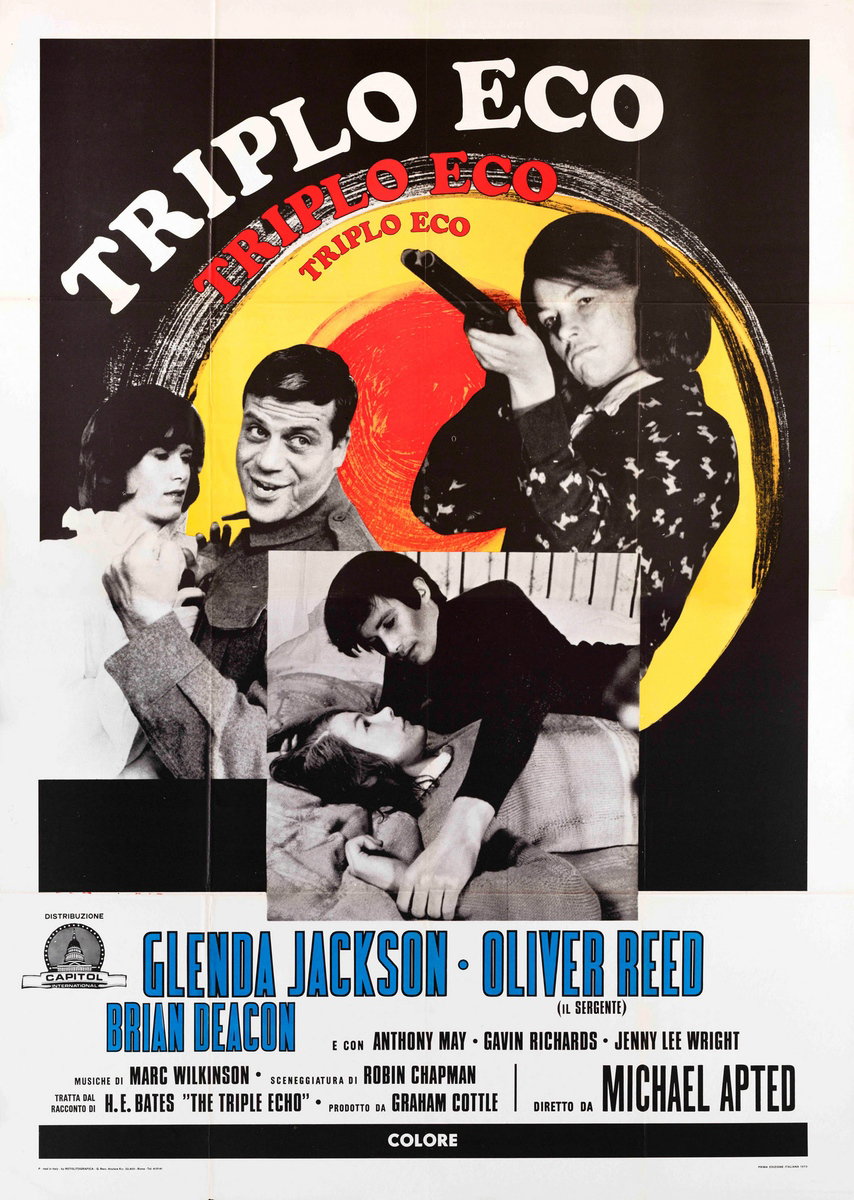 Poster 2 for the film The Triple Echo (1972)
