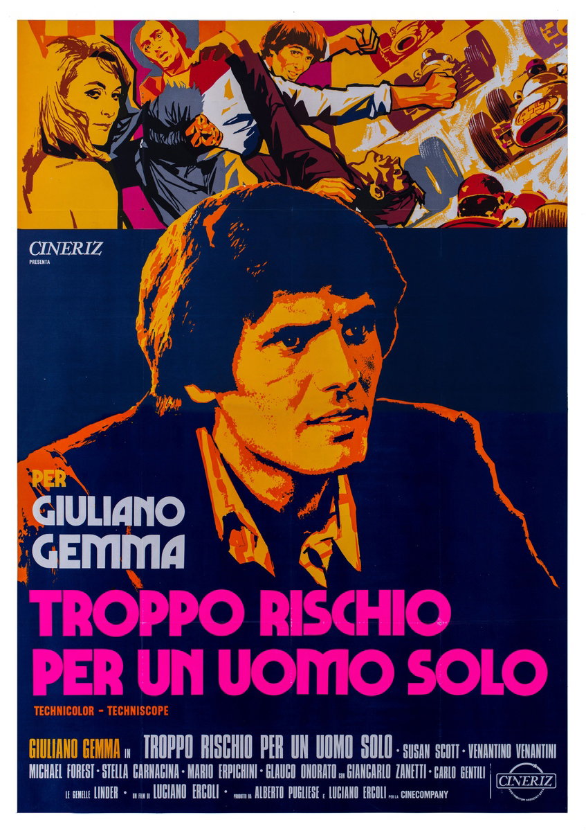 Troppo rischio per un uomo solo - Manifesto 2