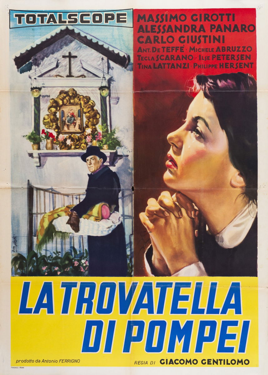 La trovatella di Pompei - Manifesto 1