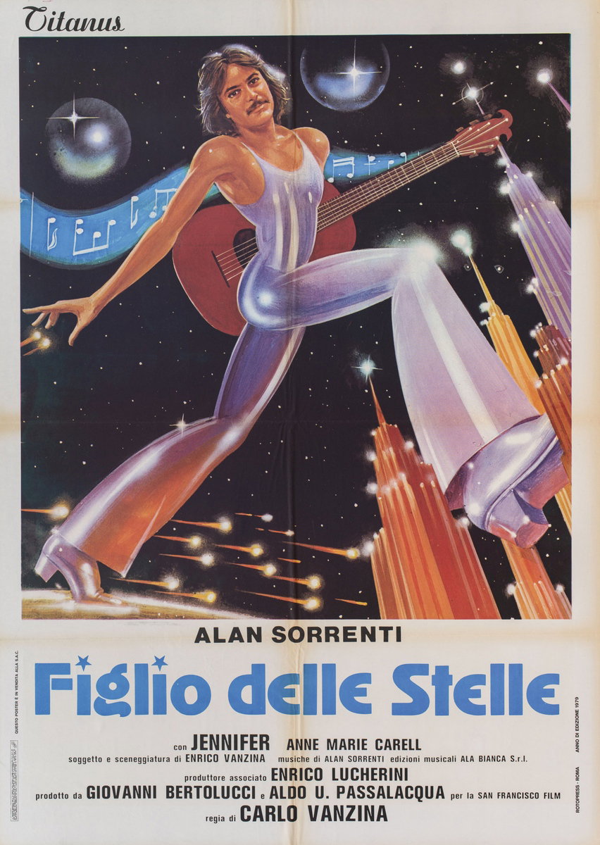 Manifesto 2 per il film Figlio delle stelle (1979)