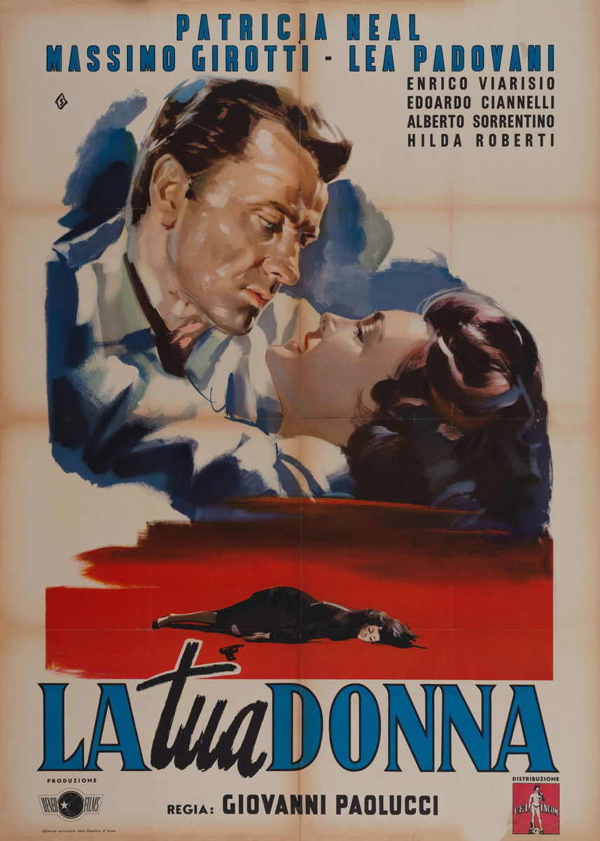 La tua donna - Manifesto 1