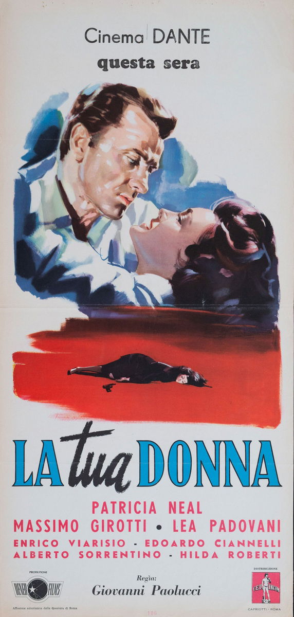 La tua donna - Locandina 1