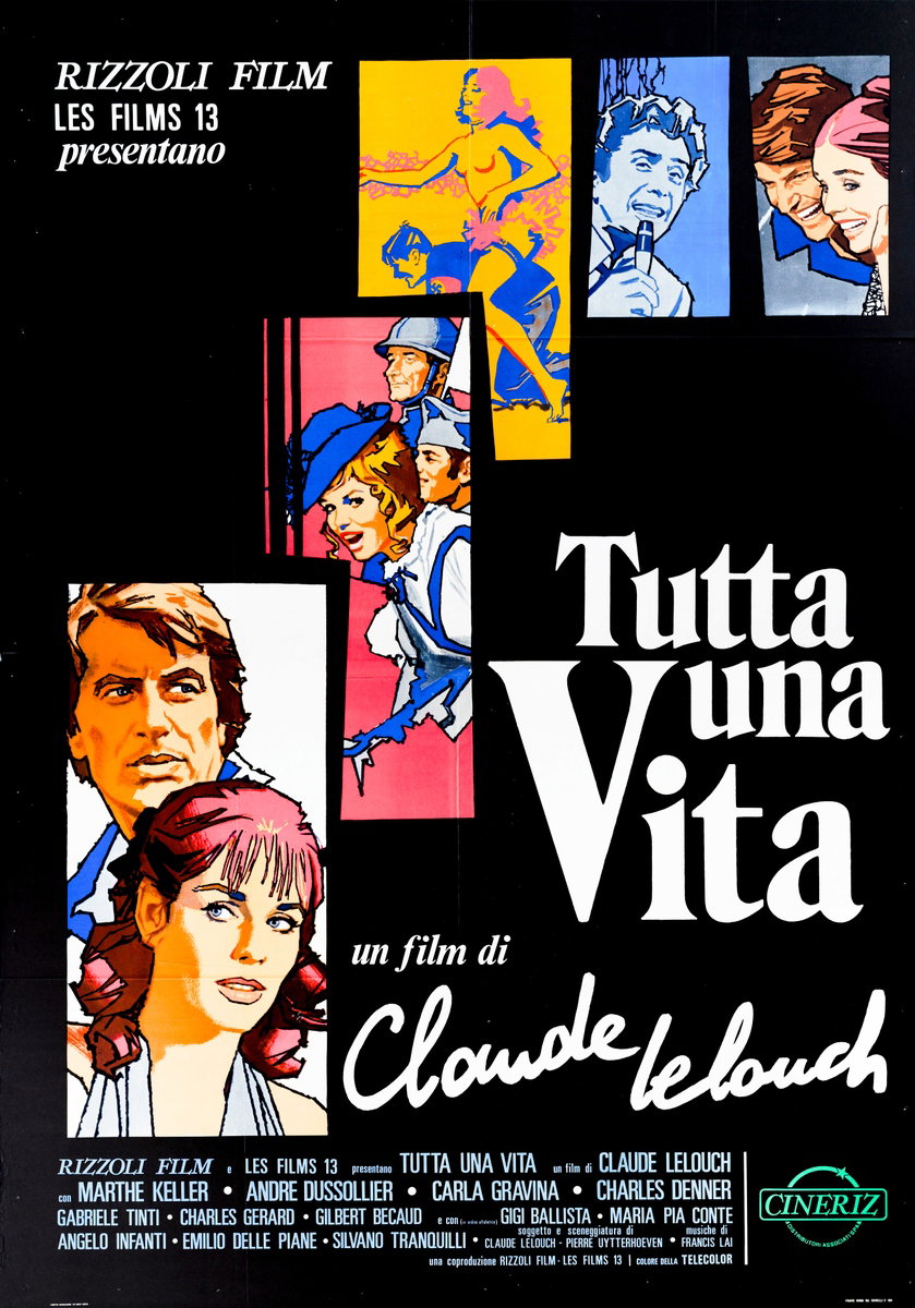Manifesto 2 per il film Tutta una vita (1974)