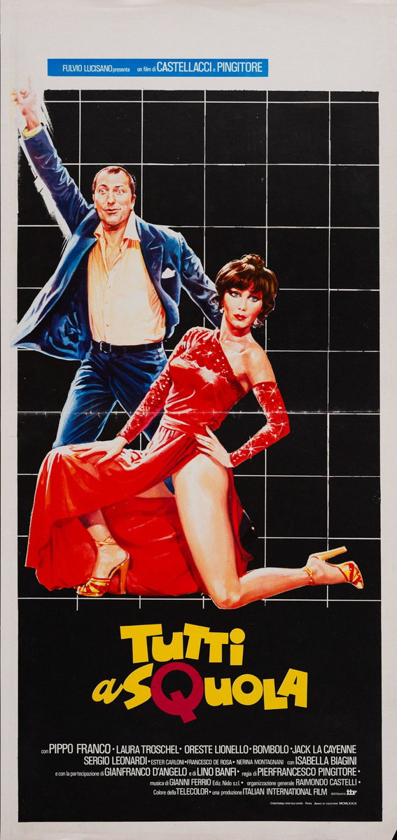 Locandina 2 per il film Tutti a squola (1979)