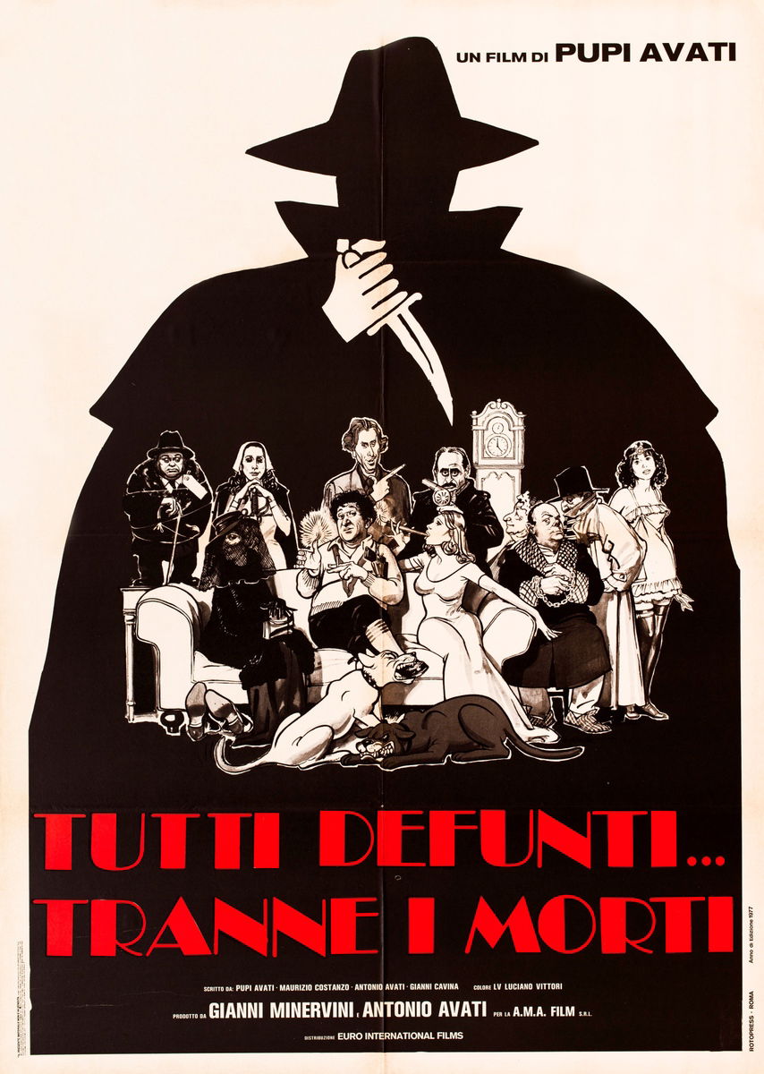 Tutti defunti... tranne i morti - Manifesto 1