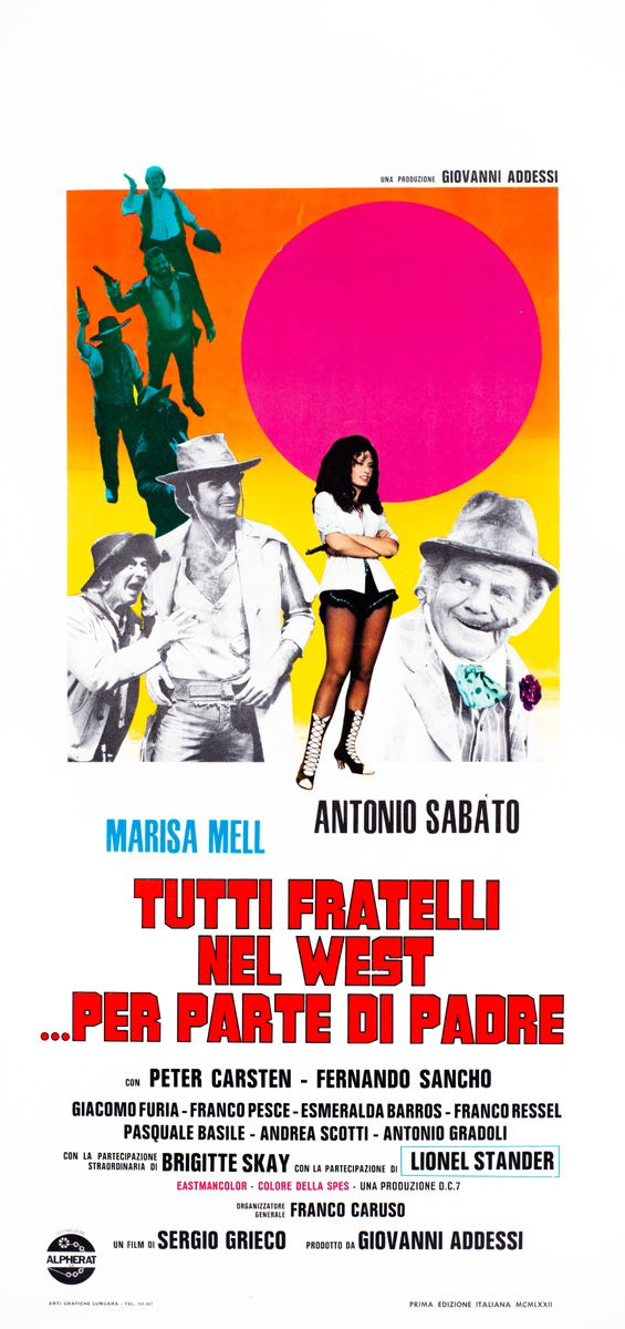 Tutti fratelli nel west... per parte di padre - Locandina 1