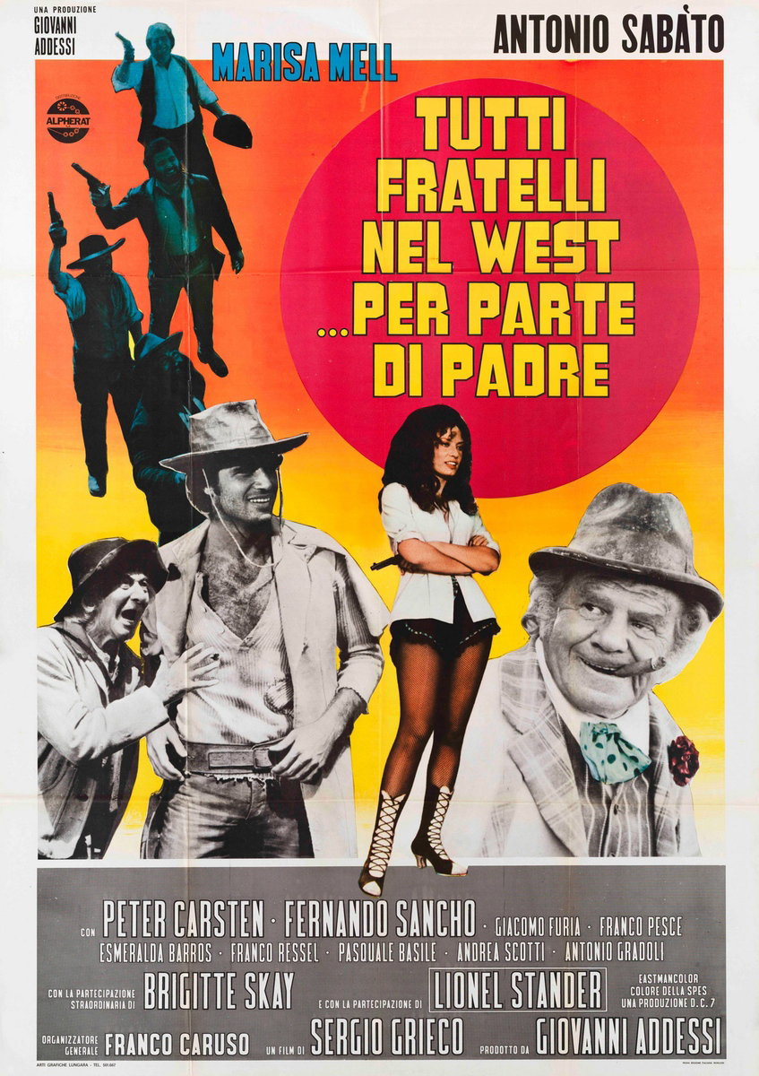 Poster 2 for the film Where the Bullets Fly (1972)