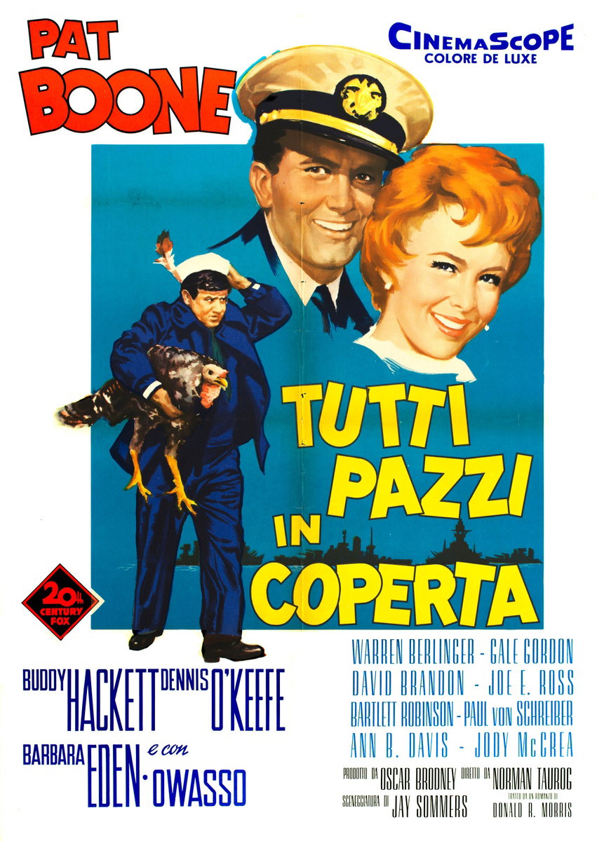 Poster 2 for the film All Hands on Deck (1961)