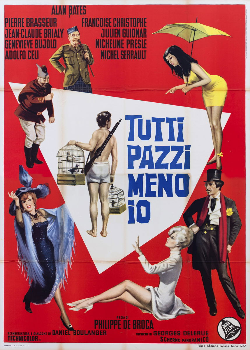 Tutti pazzi meno io - Manifesto 1