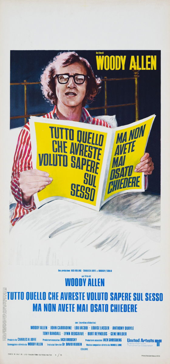 Tutto quello che avreste voluto sapere sul sesso ma non avete mai osato chiedere - Locandina 1