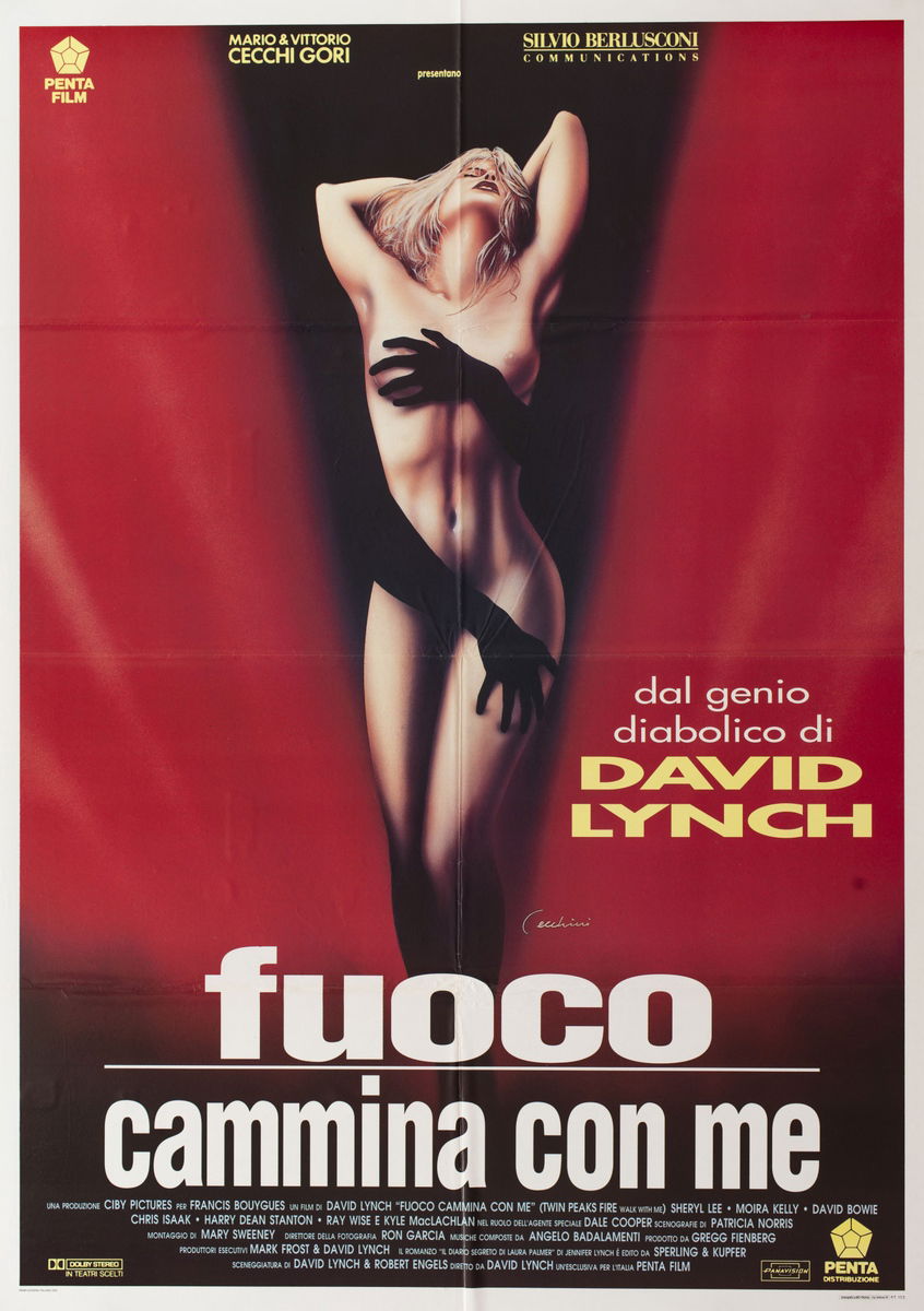 Twin Peaks: Fuoco cammina con me - Manifesto 1