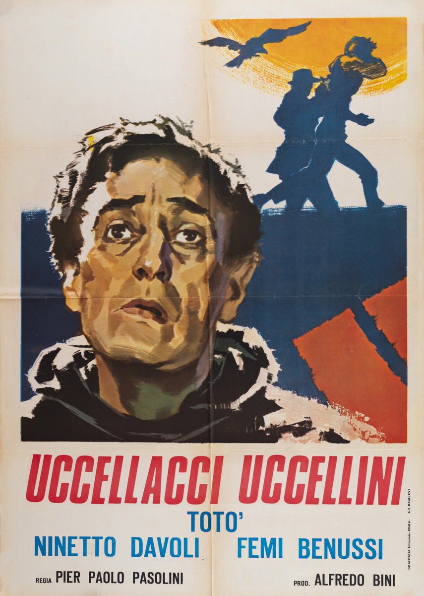Poster 2 for the film The Hawks and the Sparrows (1966)
