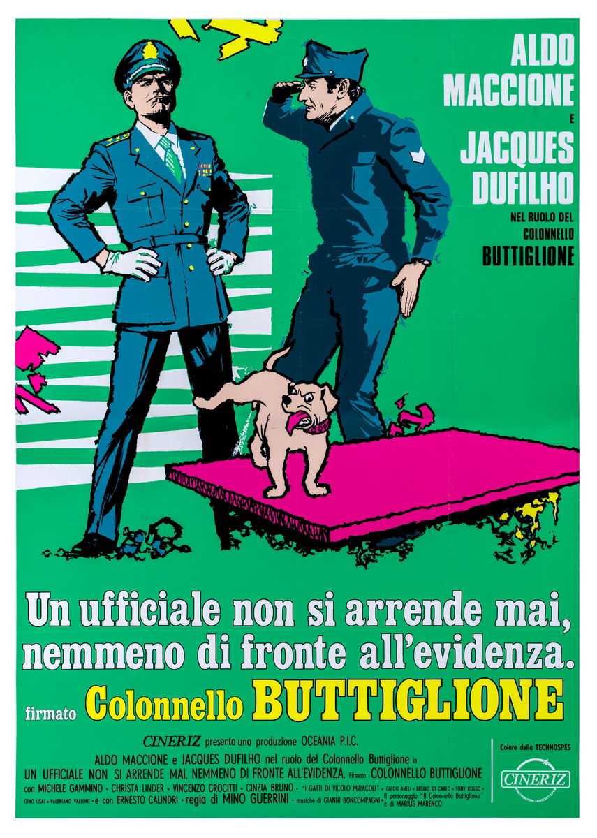 Un ufficiale non si arrende mai, nemmeno di fronte all'evidenza. Firmato Colonnello Buttiglione - Poster 1