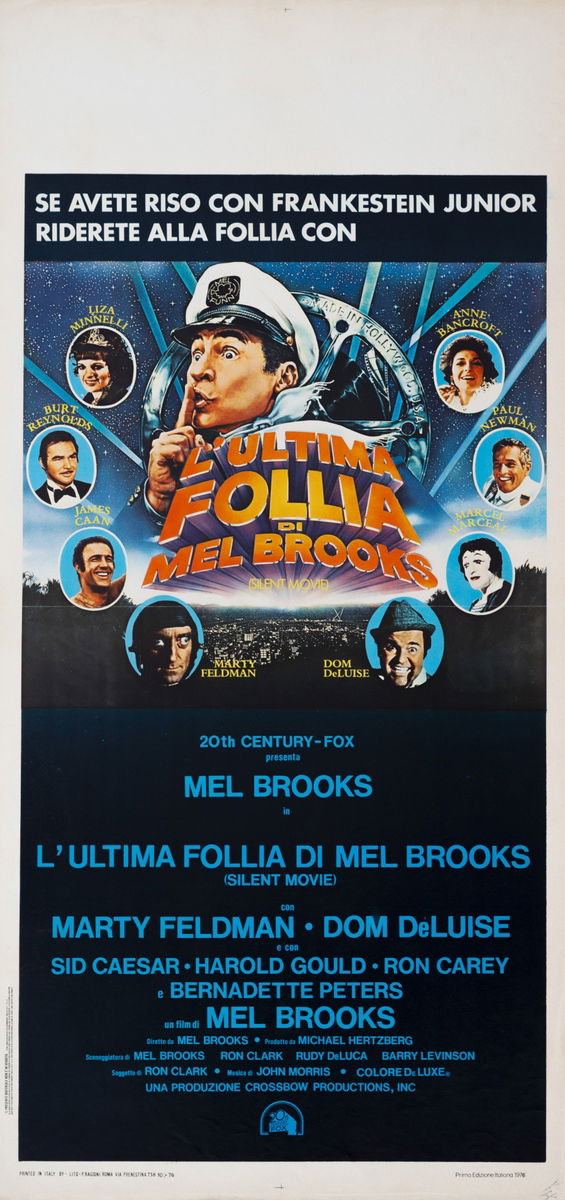 L'ultima follia di Mel Brooks - Locandina 1