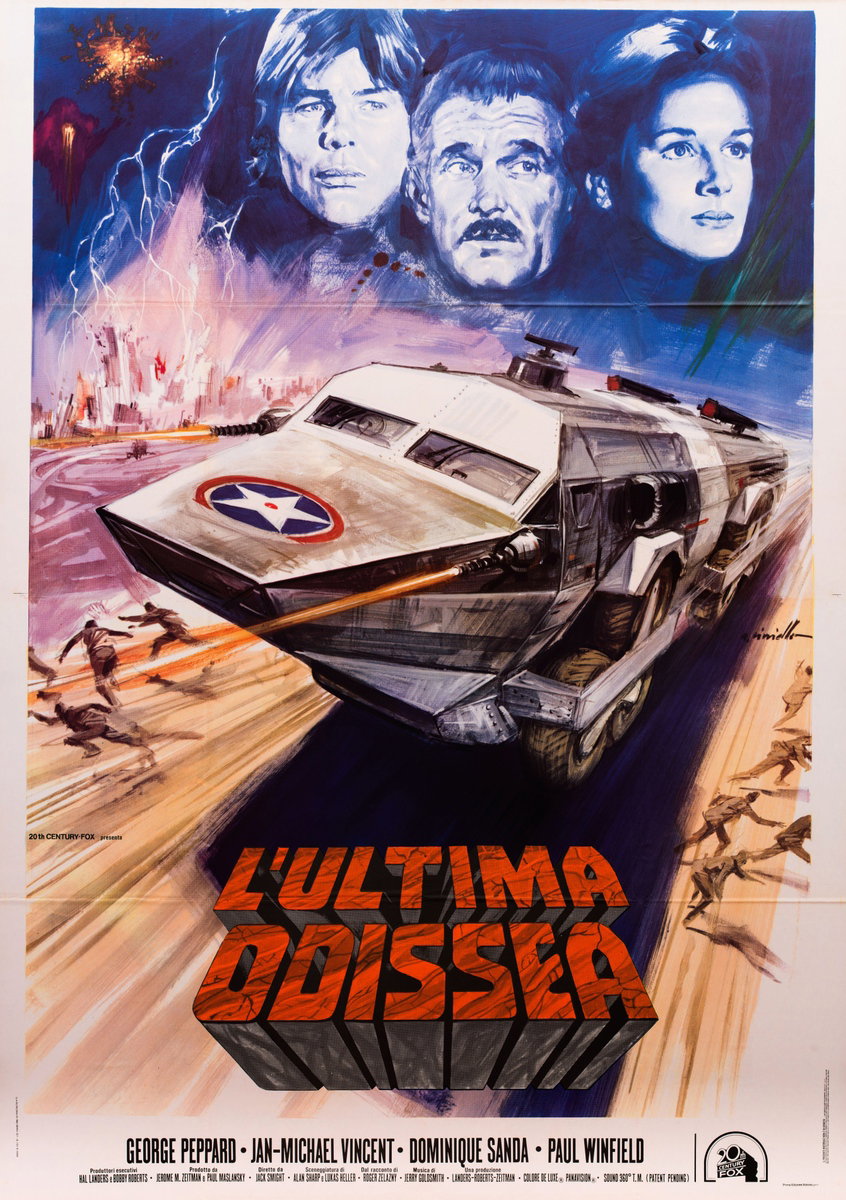 Poster 2 for the film Damnation Alley (1977), painted by Averardo Ciriello