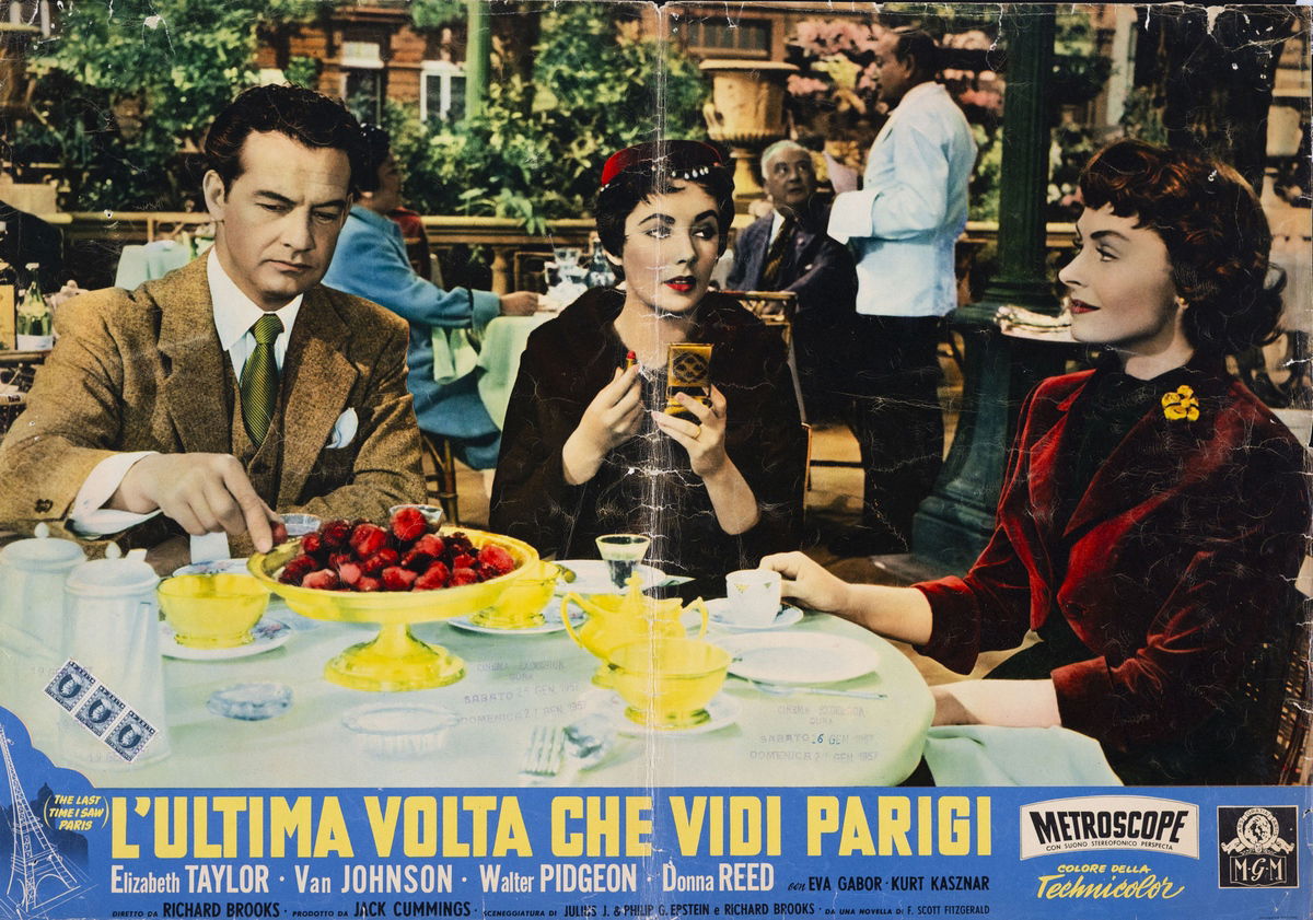 The Last Time I Saw Paris - Fotobusta 1