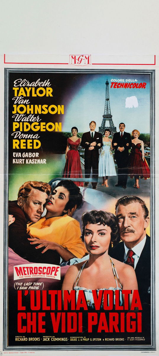 The Last Time I Saw Paris - Lobby Card 1