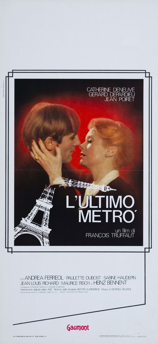 L'ultimo metrò - Locandina 1