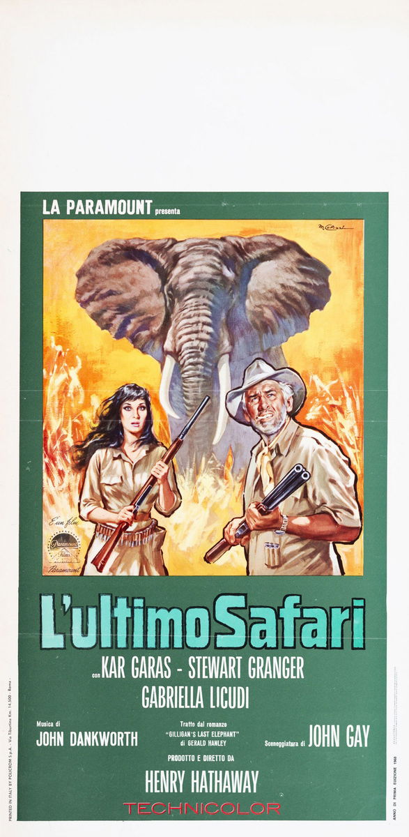 The Last Safari - Lobby Card 1