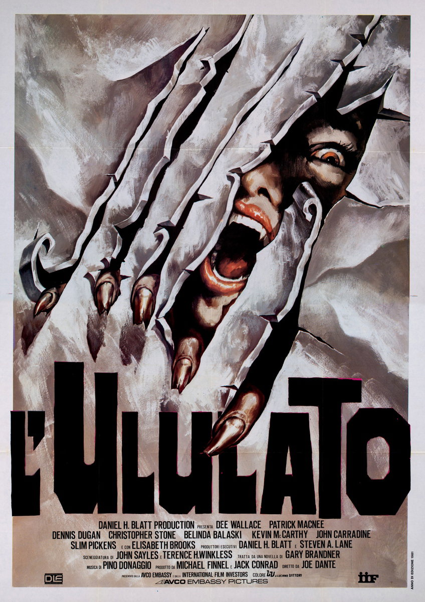 Manifesto 2 per il film L'ululato (1981)