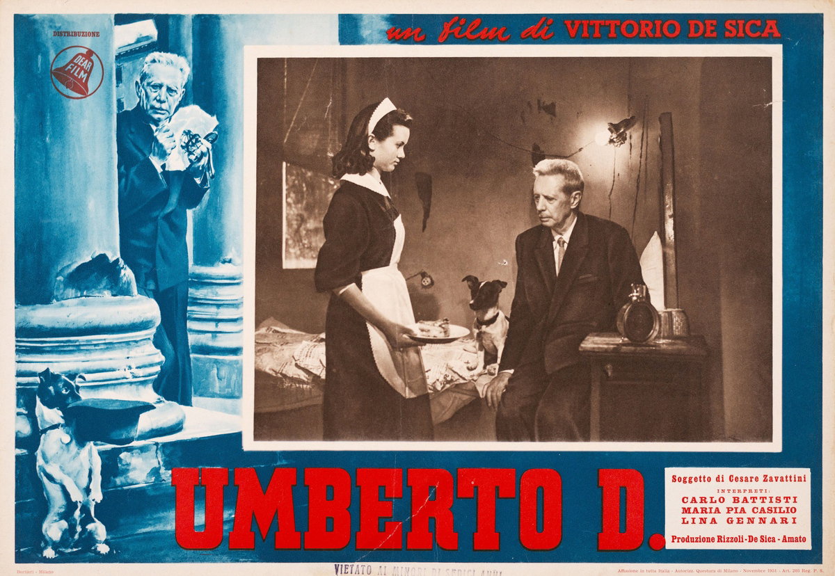Fotobusta 3 per il film Umberto D. (1952)