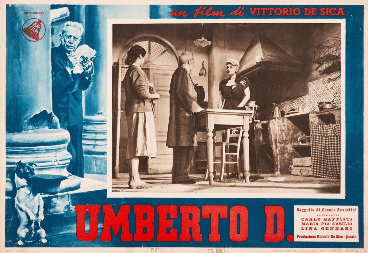 Fotobusta 2 per il film Umberto D. (1952)
