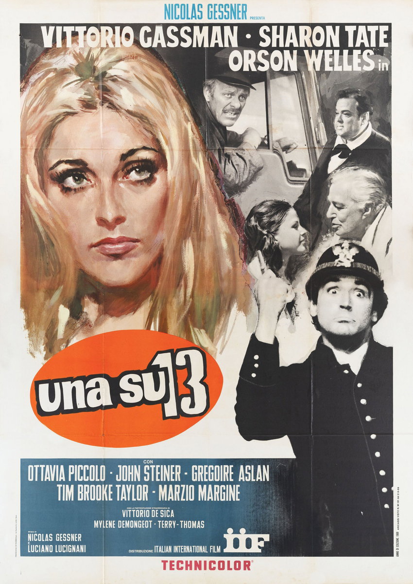 Manifesto 3 per il film Una su 13 (1969)