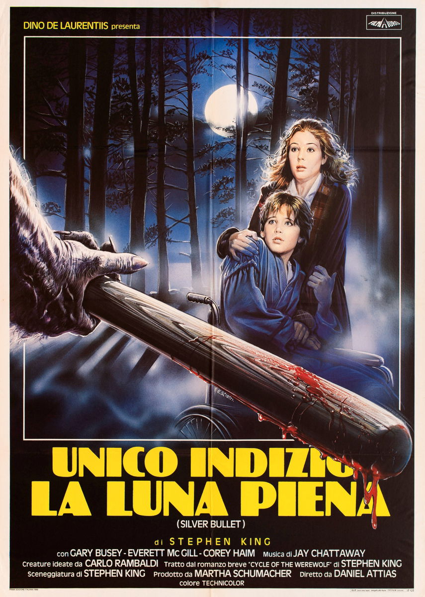Unico indizio la luna piena - Manifesto 1