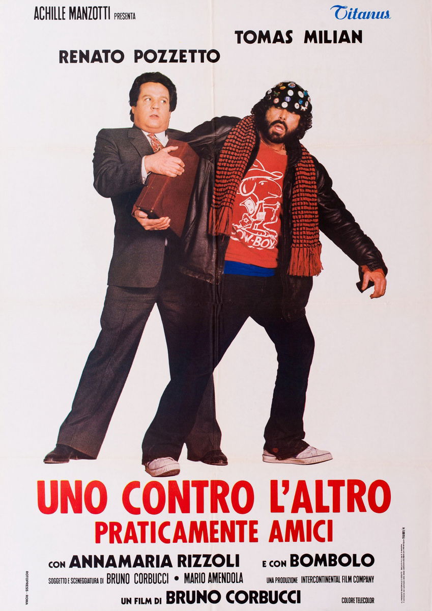 Uno contro l'altro, praticamente amici - Manifesto 1