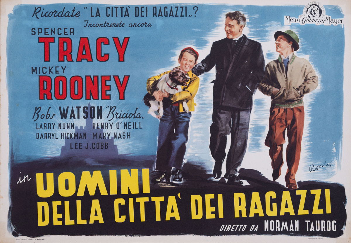 Uomini della città dei ragazzi - Fotobusta 1