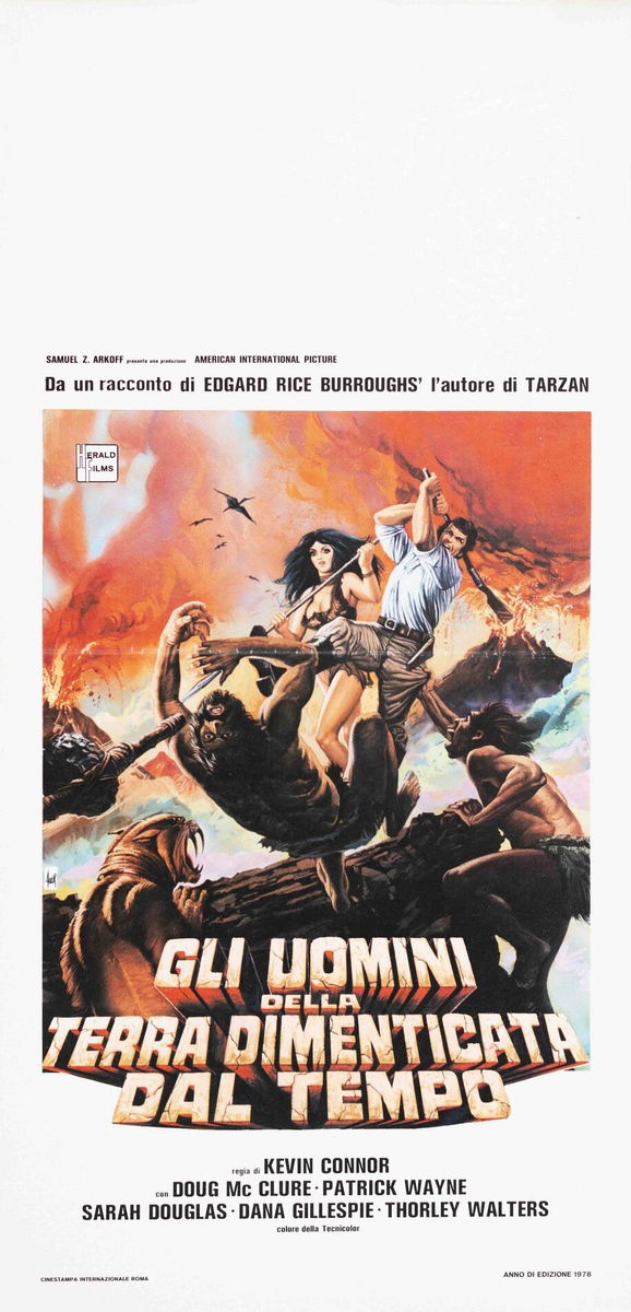 Gli uomini della terra dimenticata dal tempo - Locandina 1