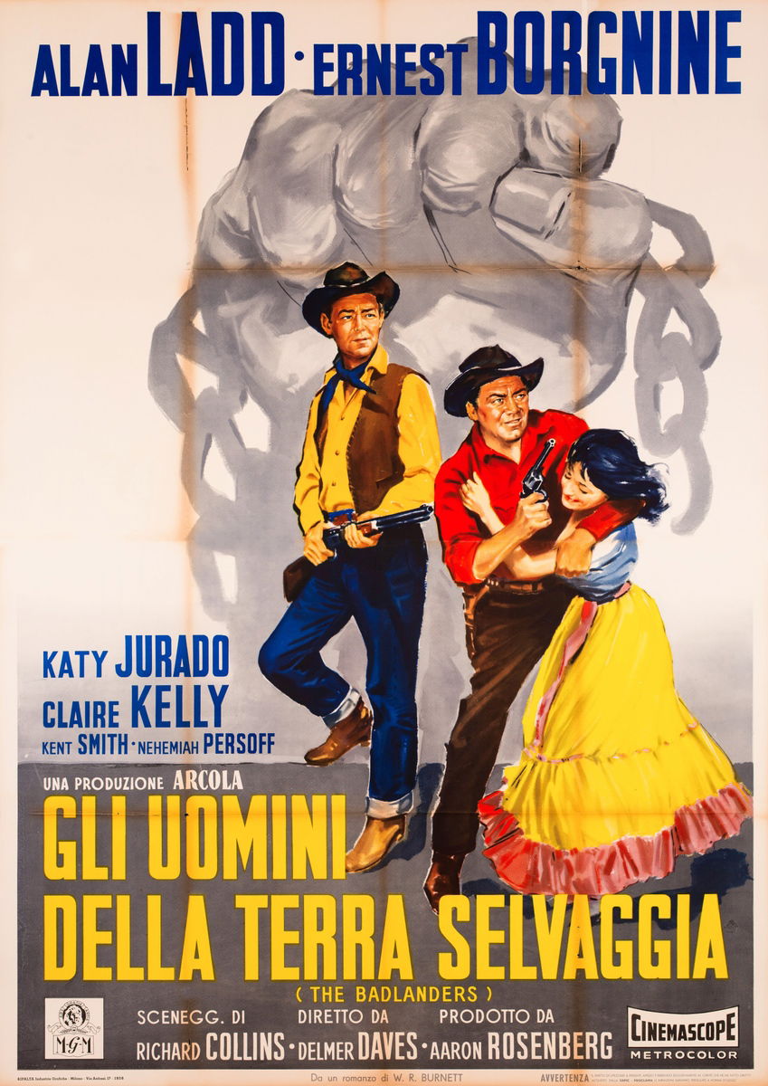 Gli uomini della terra selvaggia - Manifesto 1