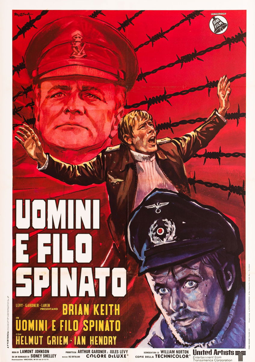 Uomini e filo spinato - Manifesto 1