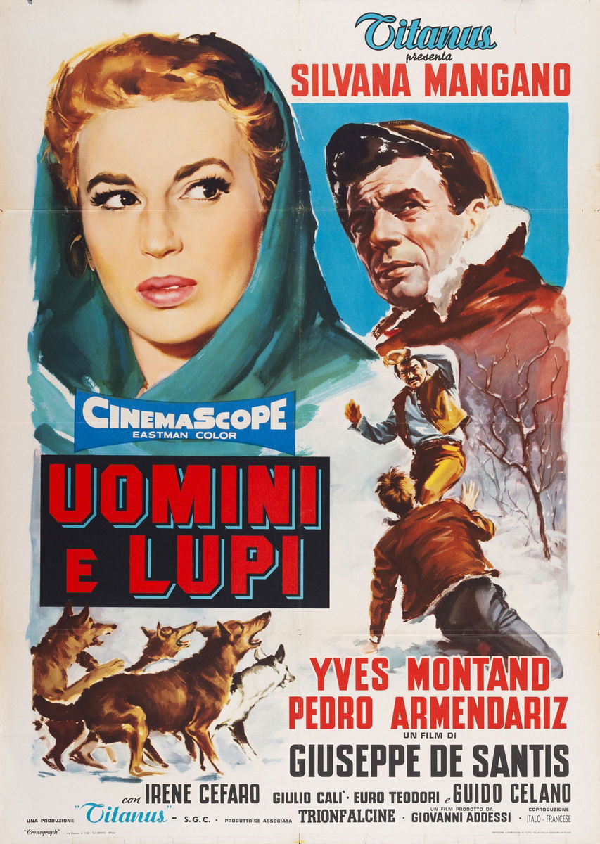 Uomini e lupi - Manifesto 1