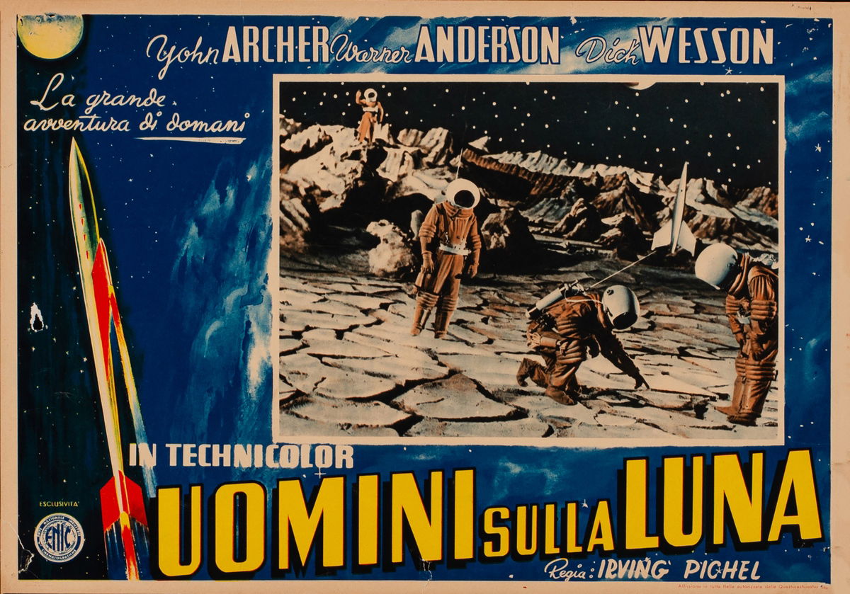 Uomini sulla luna - Fotobusta 1