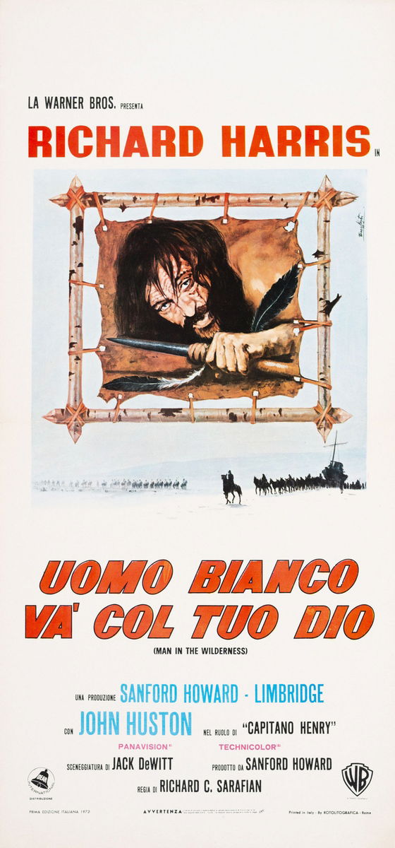 Uomo bianco và col tuo Dio - Locandina 1