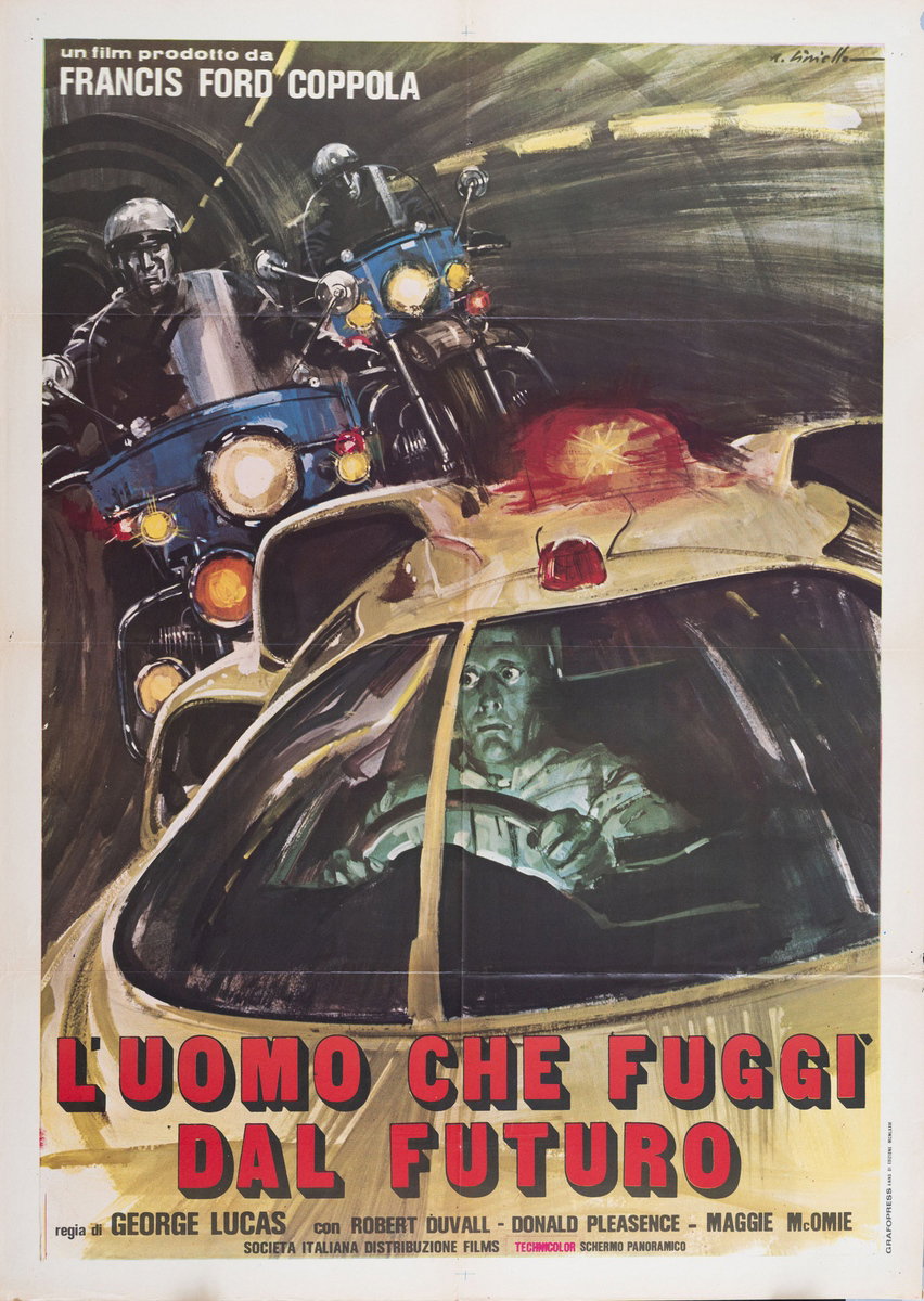 L'uomo che fuggì dal futuro - Manifesto 2