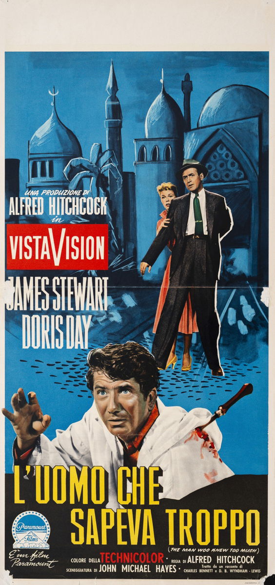 L'uomo che sapeva troppo - Locandina 1