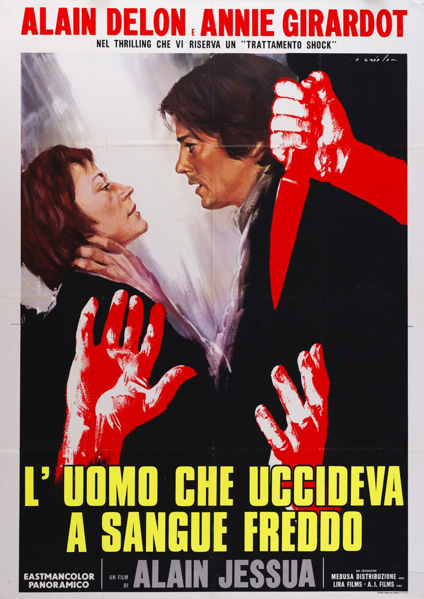 L'uomo che uccideva a sangue freddo - Manifesto 1