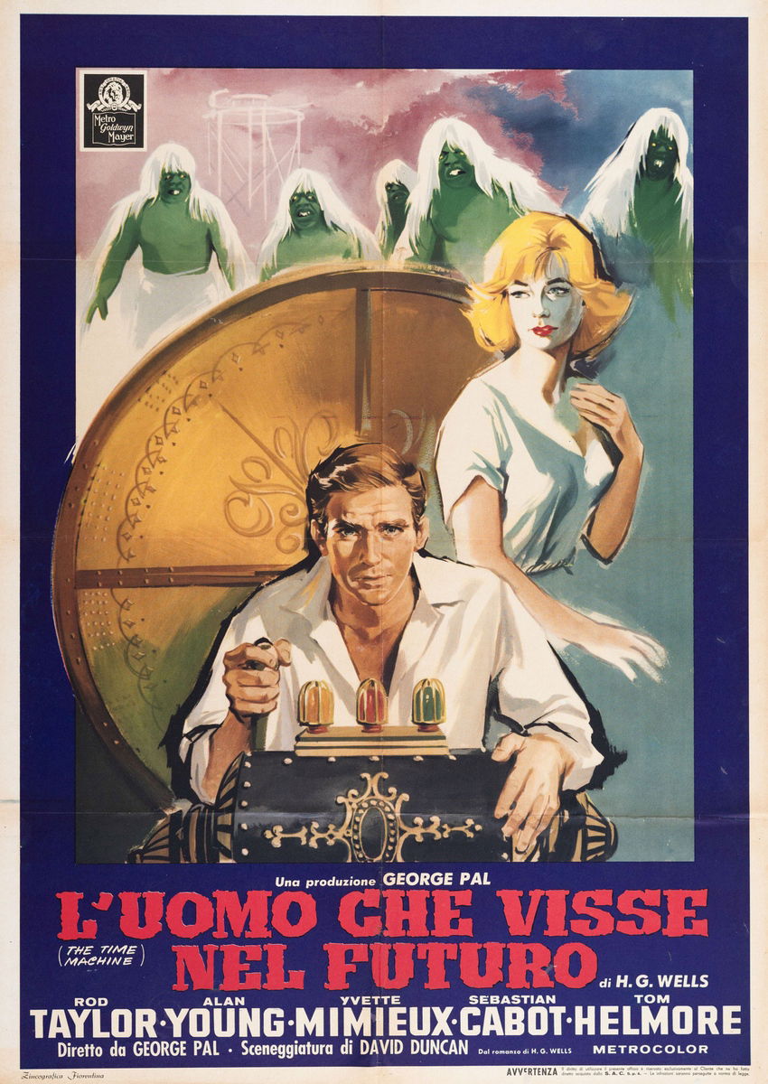 L'uomo che visse nel futuro - Manifesto 1