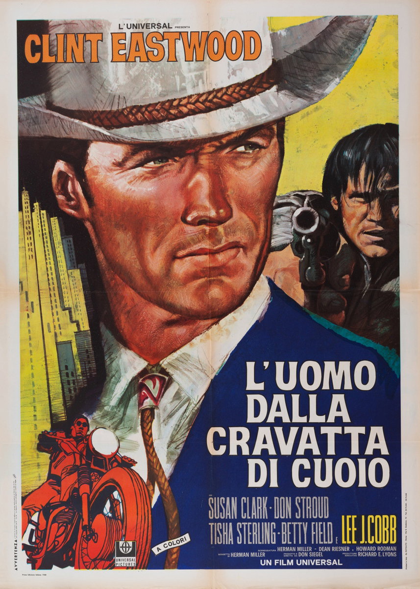 Poster 2 for the film Coogan's Bluff (1968)