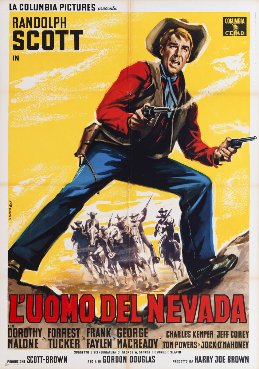 L'uomo del Nevada - Manifesto 1