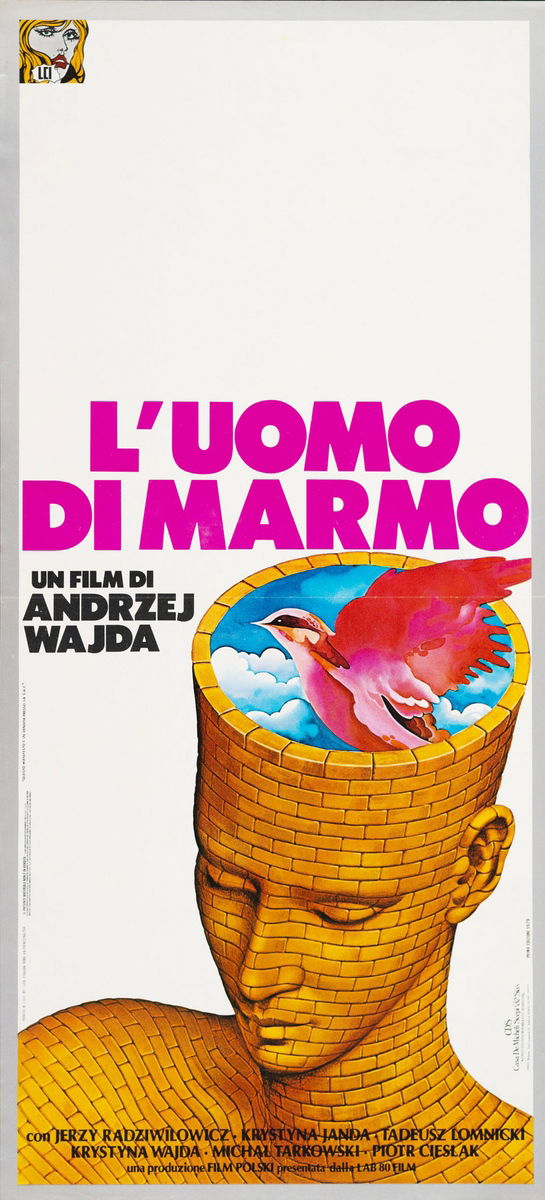 L'uomo di marmo - Lobby Card 1