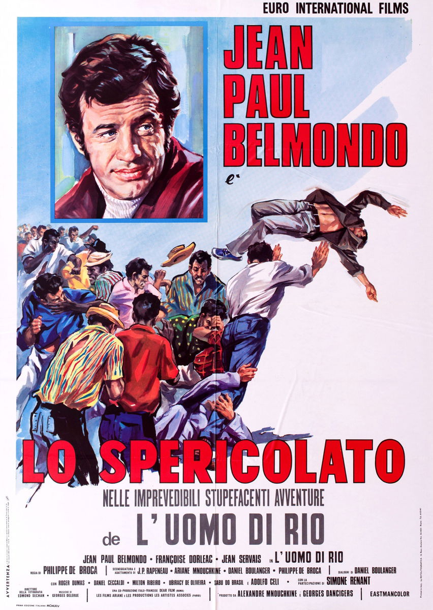 L'uomo di Rio - Manifesto 1