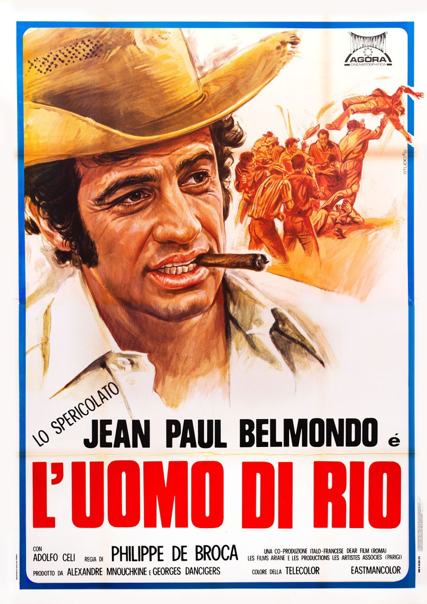 L'uomo di Rio - Manifesto 2