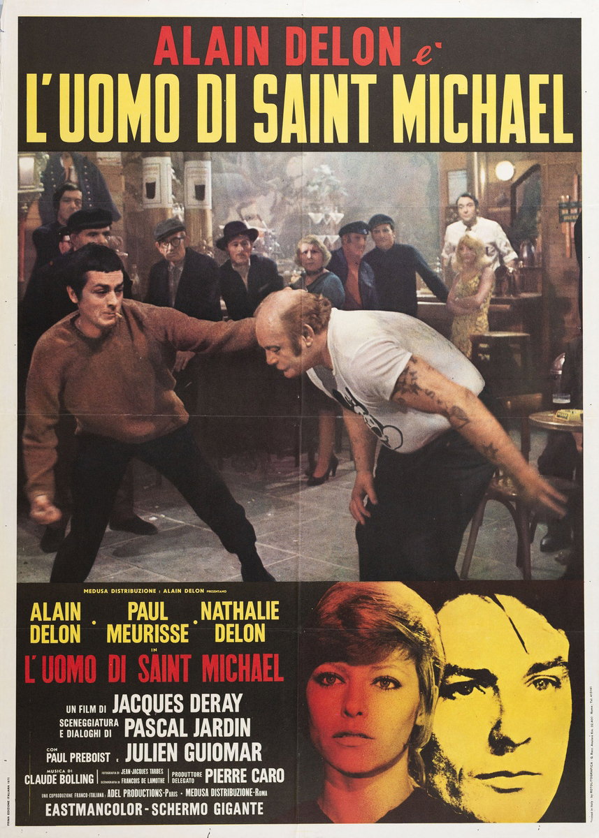 Manifesto 2 per il film L'uomo di Saint Michel (1971)