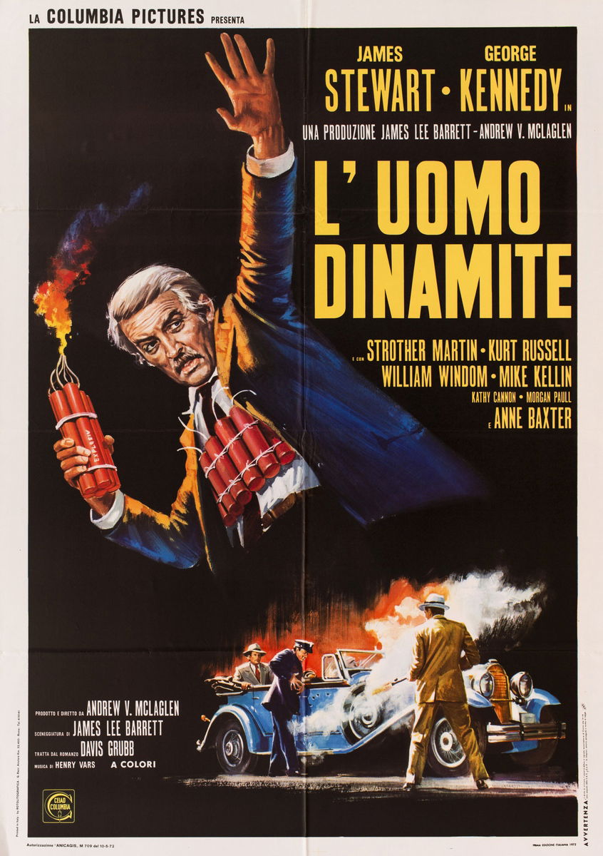 L'uomo dinamite - Manifesto 1