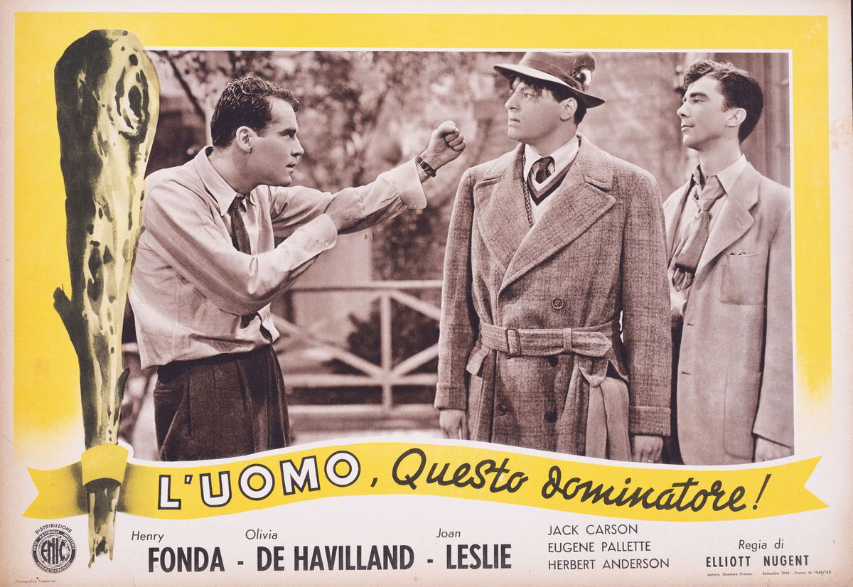 L'uomo questo dominatore - Fotobusta 1