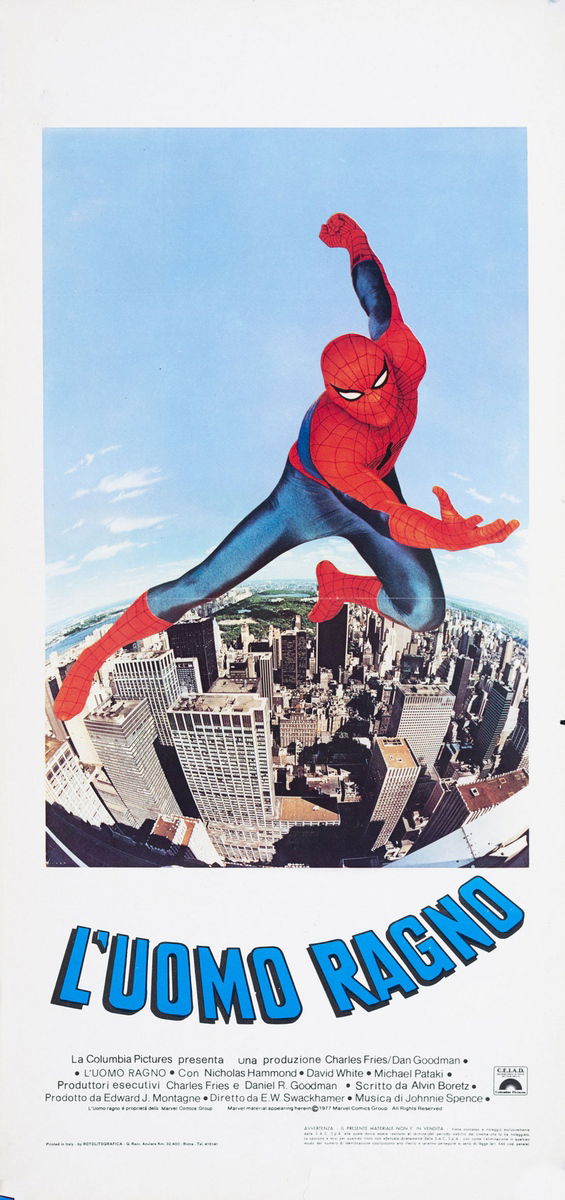 L'uomo ragno - Locandina 1