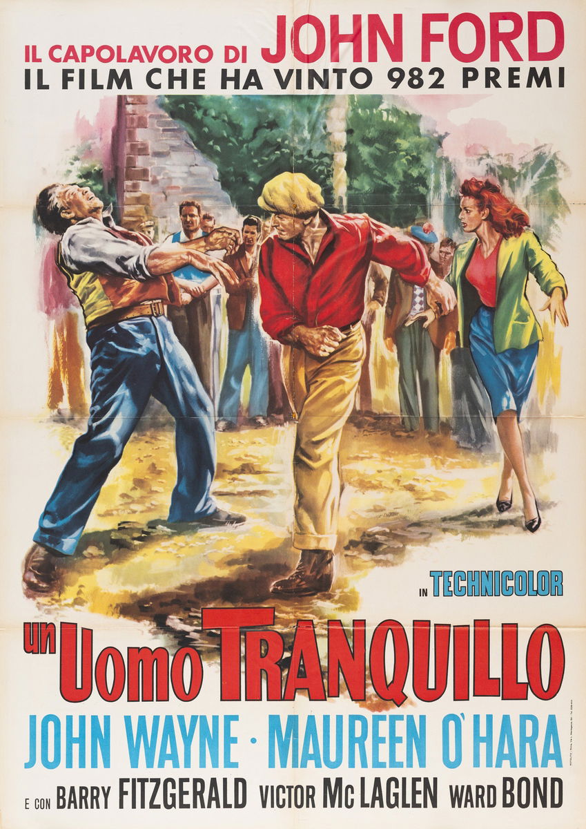 Un uomo tranquillo - Manifesto 1